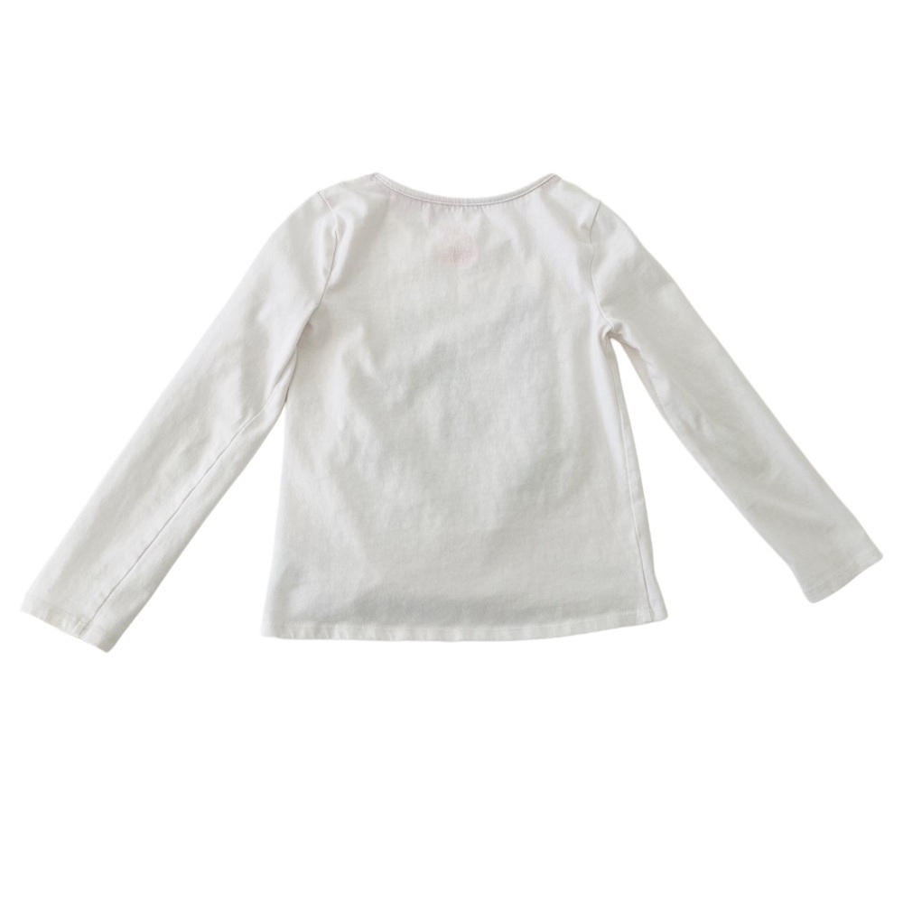 Isaac Mizrahi Kids' White Long Sleeve Tee with City Girls Graphic | Girl S (5/6) - Picture 4 of 9